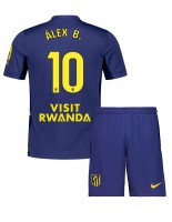 Atletico Madrid Alex Baena #10 Vieraspaita Lasten 2025-26 Lyhythihainen (+ shortsit)